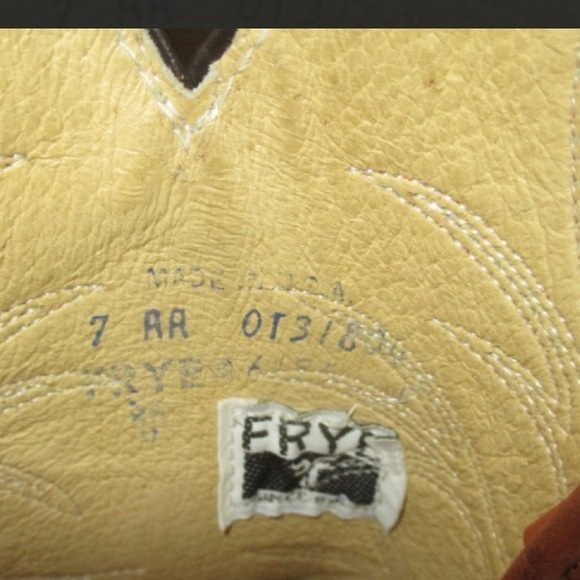 Frye Cowboy Tall Boots #7 - Picture 8 of 13